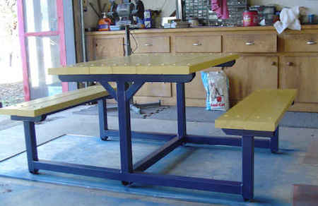 Indoor Picnic Style Table